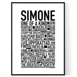 Simone Poster