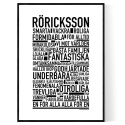 Röricksson Poster 