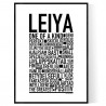 Leiya Poster