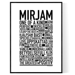 Mirjam Poster