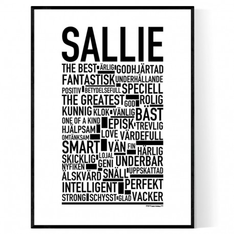 Sallie Poster