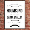 Holmsund Mitt Hem Poster