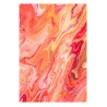 Orange Abstract Marble