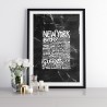 New York Marble Tags