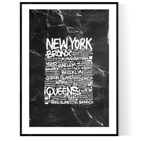 New York Marble Tags