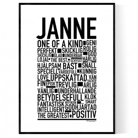 Janne Poster