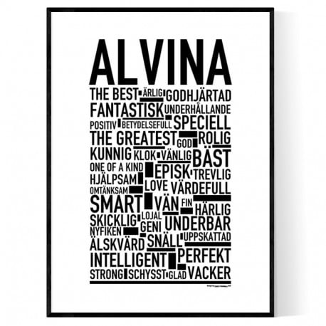Alvina Poster