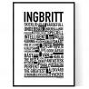 Ingbritt Poster