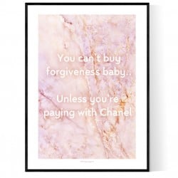 Paying In Chanel Poster