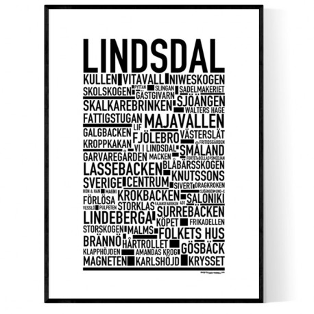 Lindsdal Poster
