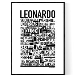 Leonardo Poster