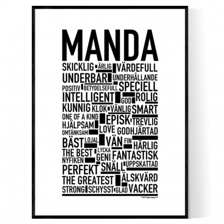 Manda Poster