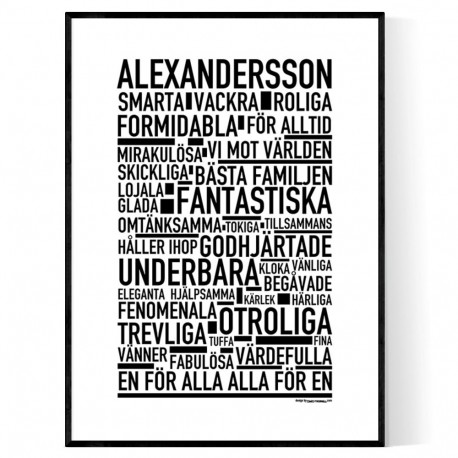 Alexandersson Poster 
