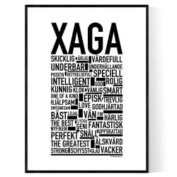Xaga Poster