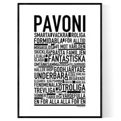Pavoni Poster 