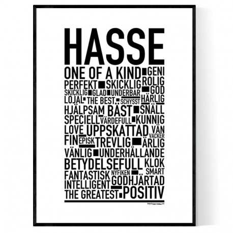 Hasse Poster