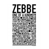 Zebbe Poster
