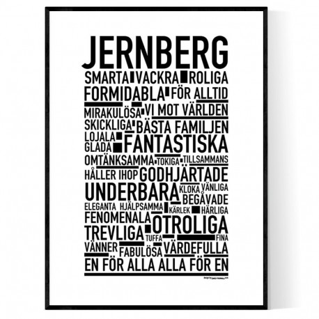 Jernberg Poster