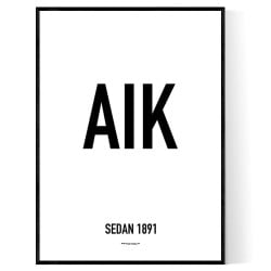 AIK Poster