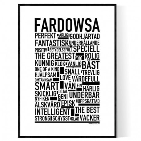 Fardowsa Poster
