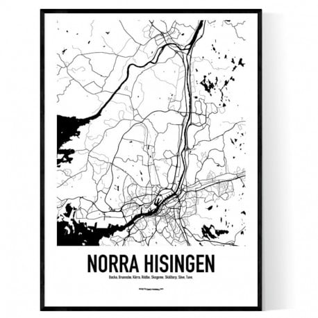 Norra Hisingen Karta 2020