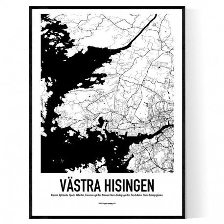 Västra Hisingen Karta 2020