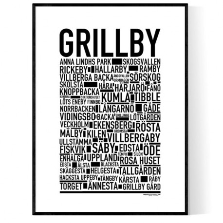 Grillby Poster