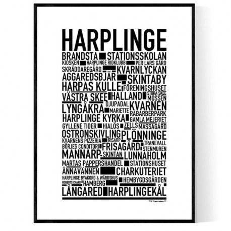 Harplinge Poster