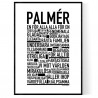 Palmér Poster 