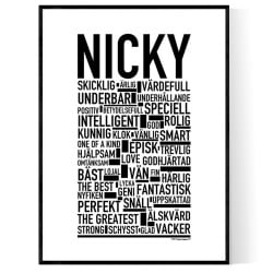 Nicky Poster