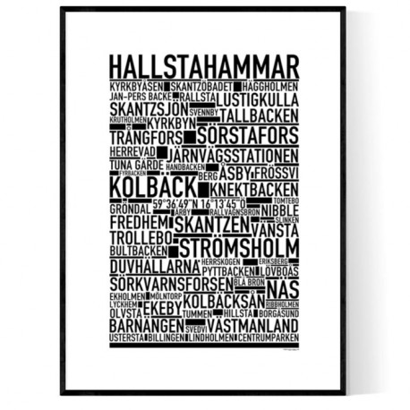 Hallstahammar Poster