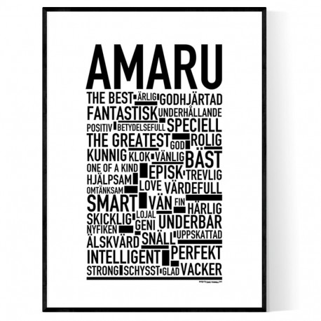 Amaru Poster