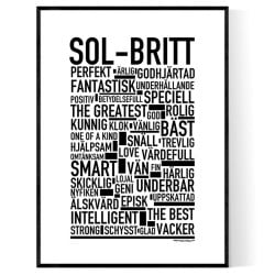 Sol-Britt Poster