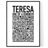 Teresa Poster