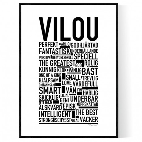 Vilou Poster