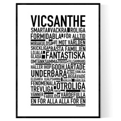Vicsanthe Poster 