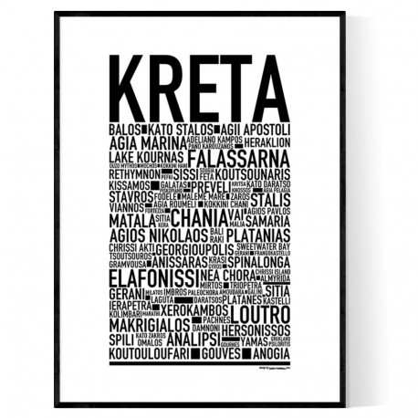 Kreta Poster