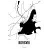 Borgvik Karta
