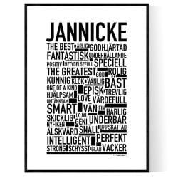 Jannicke Poster