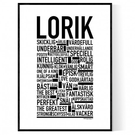 Lorik Poster