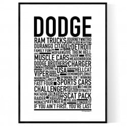 Dodge Poster