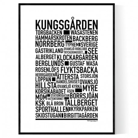 Kungsgården Poster