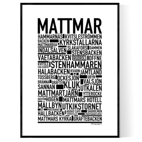 Mattmar Poster