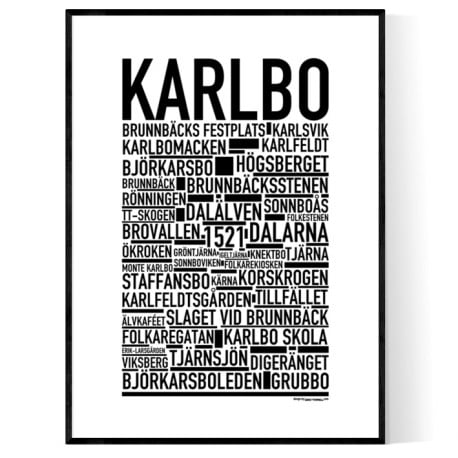 Karlbo Poster