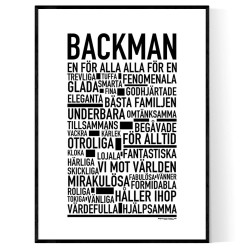 Backman Poster 