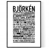 Björkén Poster 