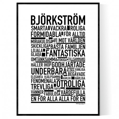 Björkström Poster 