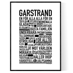 Garstrand Poster 