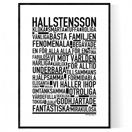 Hallstensson Poster 