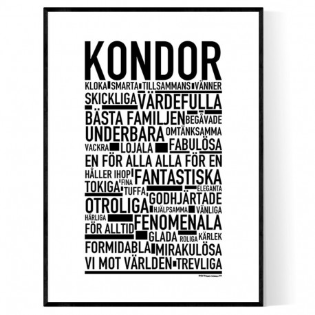 Kondor Poster 